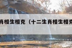 十二生肖相生相克（十二生肖相生相克相冲相害表）